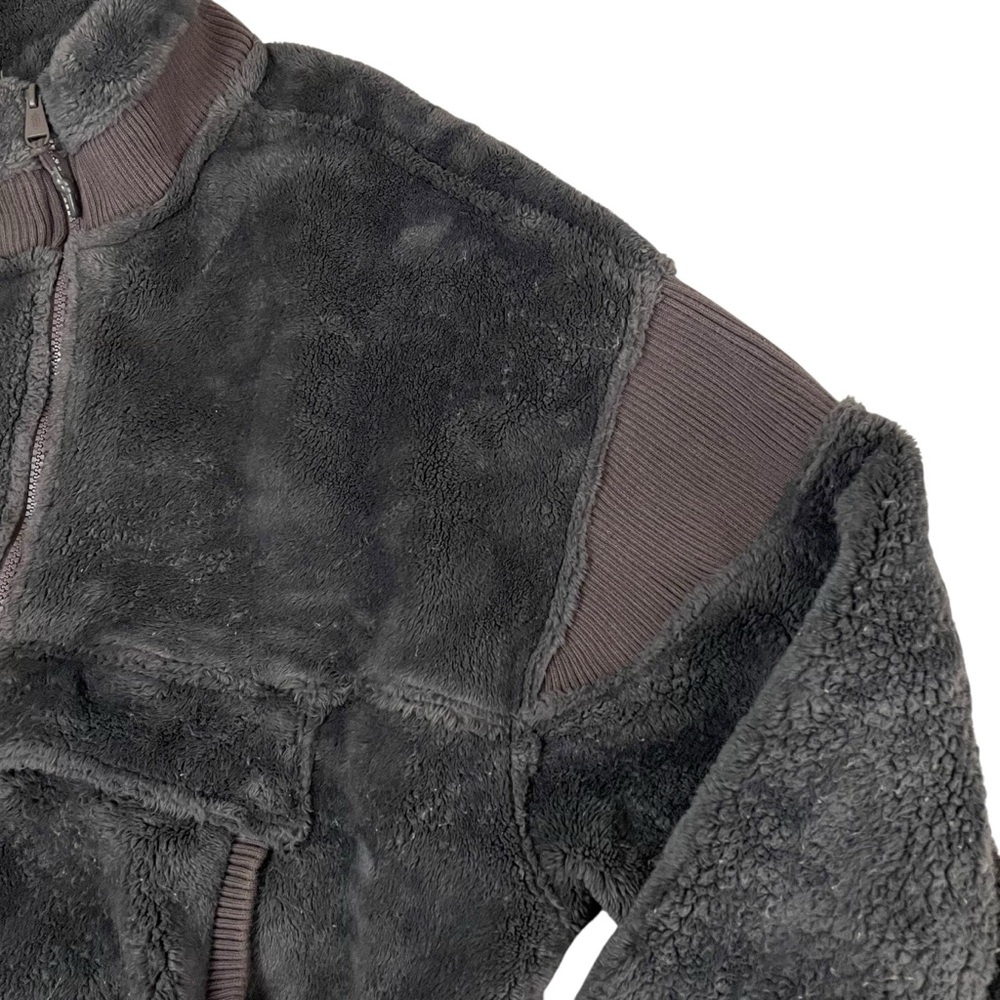 Free People FP Movement Seeing Stars Fleece Jacket Oversized Gray Medium - Picture 12 of 16